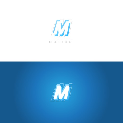 Minimalist logo for our first top-notch asset: Motion Design by DW___Design