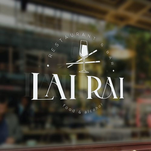 Design an approachable logo for a Vietnamese American fusion restaurant and bar - Lai Rai Design by Ruve