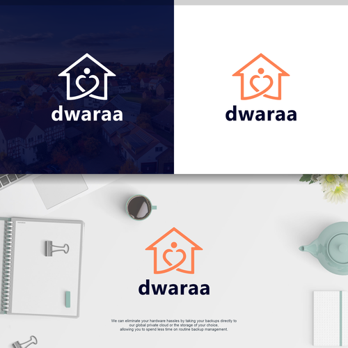 Logo for a assisted living facility called dwaraa Design by holidin