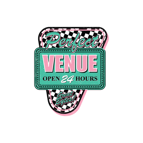 Old diner themed sticker design for restaurant & event tech startup Design von Christy Z.