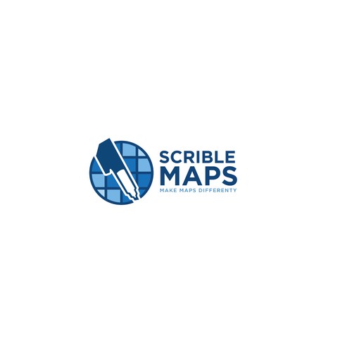 Scribble Maps Logo Refresh/Redesign Design by Hans Permadi23