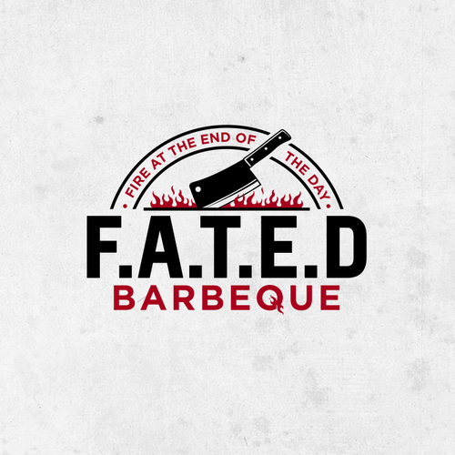 Design F.A.T.E.D. BBQ! Competition BBQ Team Logo NEEDED https://www.instagram.com/fated_bbq/ por bayuRIP