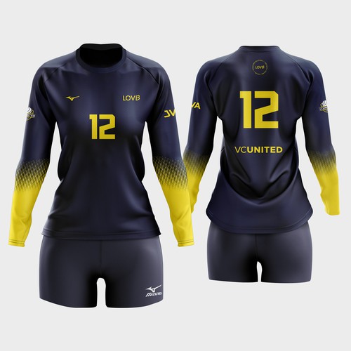 Junior volleyball jersey design, Clothing or apparel contest