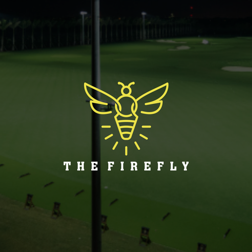 New GOLF Course Logo - The Firefly-ontwerp door oRigi™✓