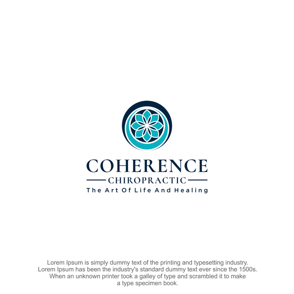 logo concept for Coherence Chiropractic