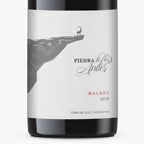 Malbec Wine Label for an Argentinian Winery Design by leMOTIVE