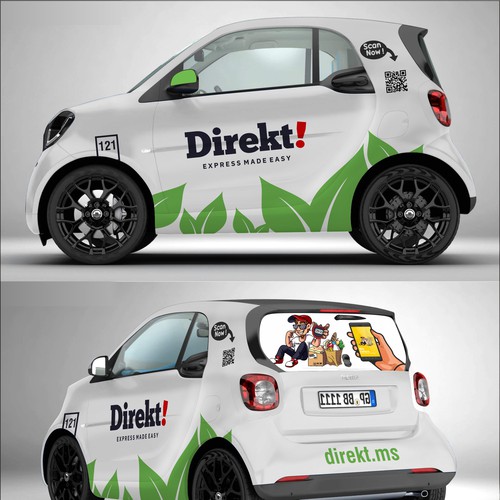 fleet marketing for delivery services Diseño de dnite