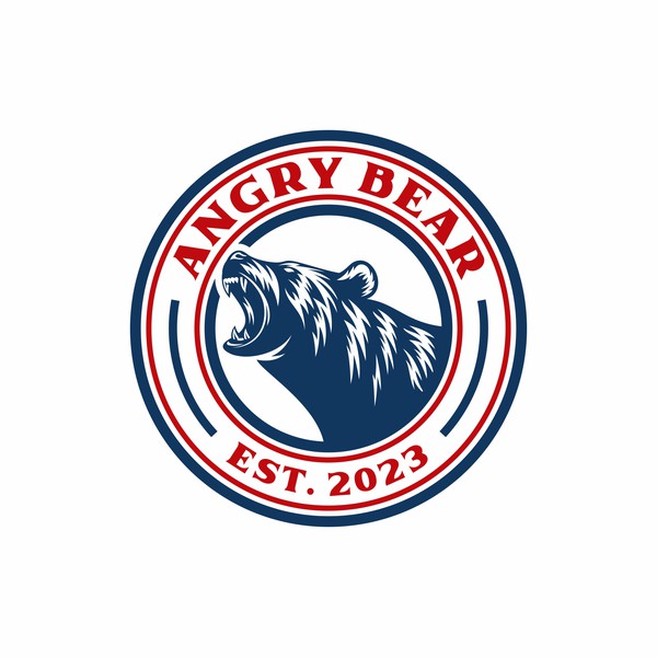 Design by R1SIGN titled "Angry Bear logo design"