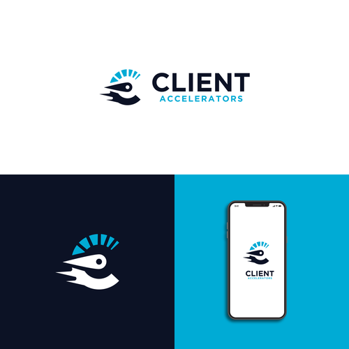 App & Website Logo Client Accelerators Réalisé par Rigline®