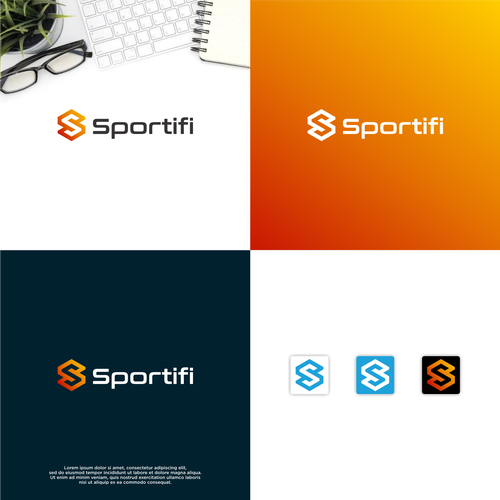 Design a sport app logo; app used for venue booking and player matching Design by Donjuan31