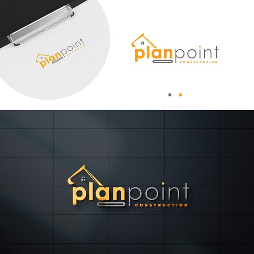 PlanPoint Construction Logo Needs A Remodel Design by I love her