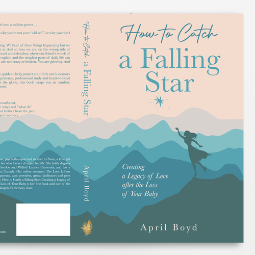 Design a book cover for "How to Catch a Falling Star" Design by -Saga-