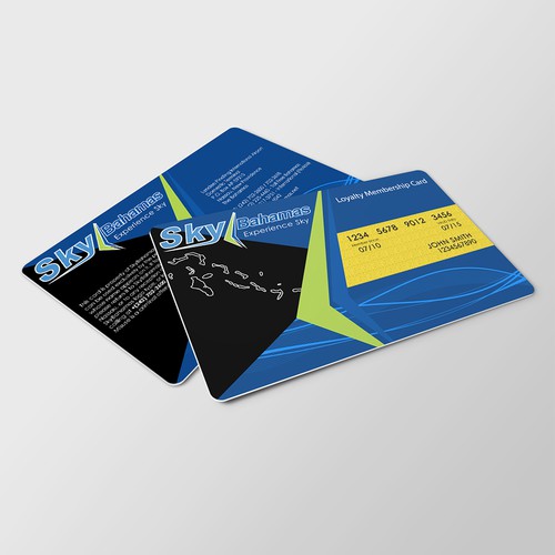 Membership Cards for Customer Loyalty Program Design by LNako_Designs