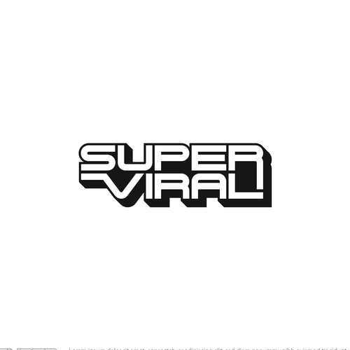 Super Viral Brand Logo Design by rekah.studio