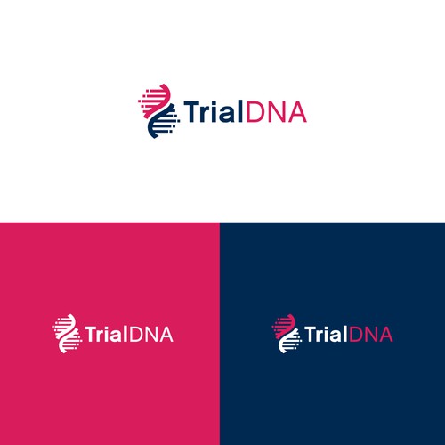 Design a logo for TrialDNA! AI powered clinical trials Design by g'twitz