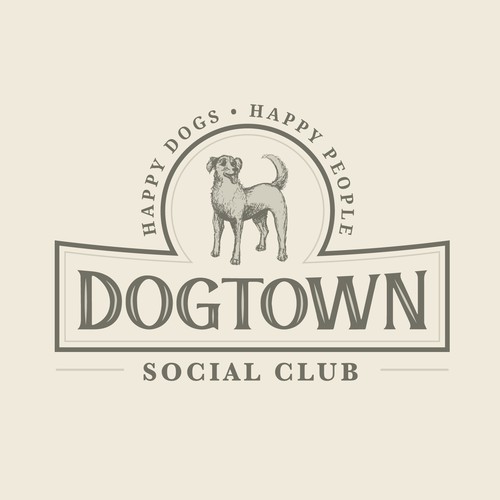 vintage/rustic/victorian design for dog daycare/boarding Design by AS Creative