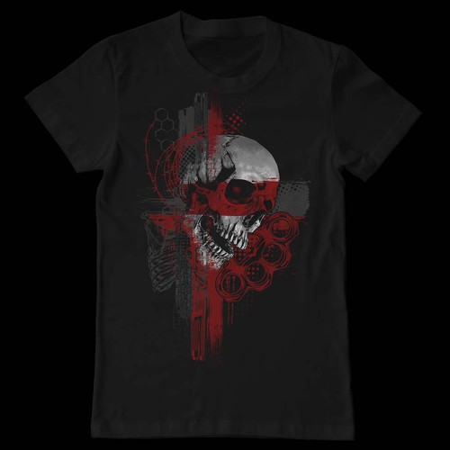 T-shirt contest entry by INKSPITJUNKIE