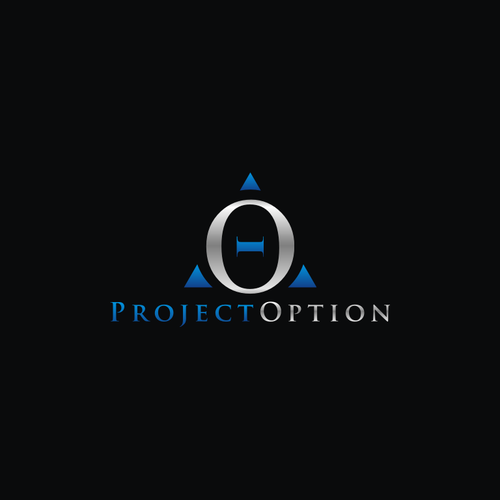 Create a logo for ProjectOption -- a stock market / options trading ...