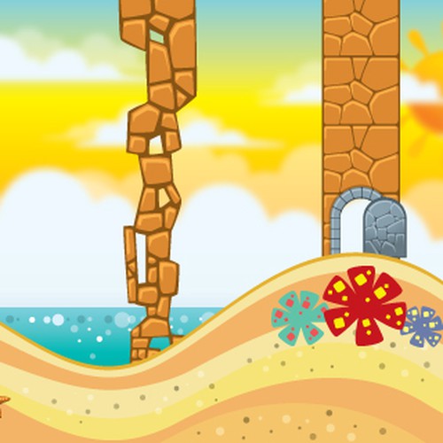 Iphone Game Design like Tiny wings Diseño de Schatzie