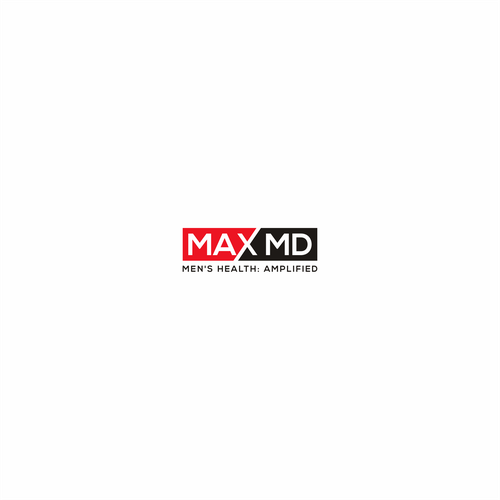 Design Max MD tele-medicine practice catering to men's health needs a powerful, modern logo di G A D U H_A R T