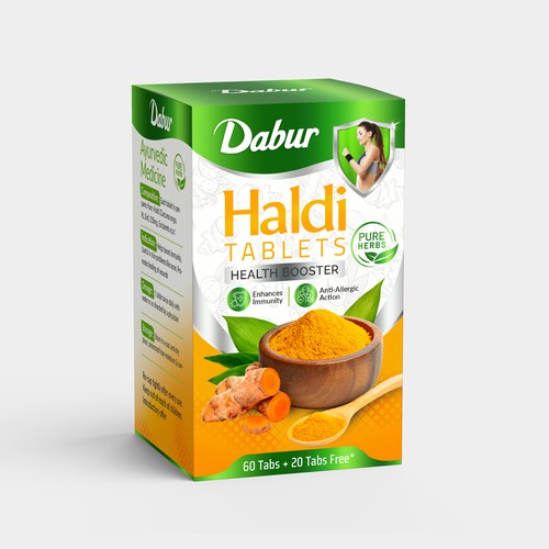 Premiumising Dabur's Pure Herbs range Design by Creative Selection