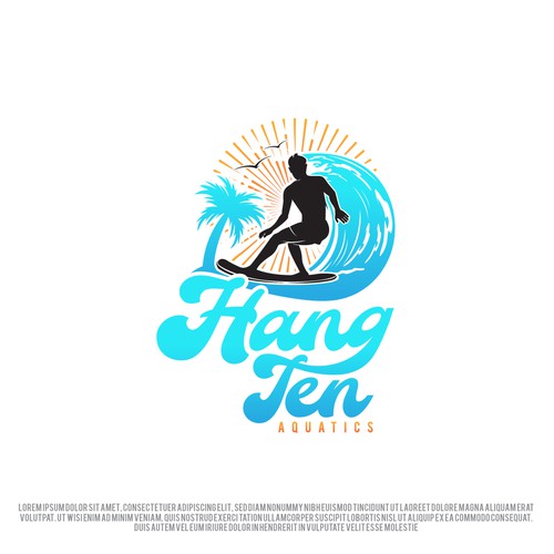 Hang Ten Aquatics . Motorized Surfboards YOUTHFUL Diseño de Stranger007