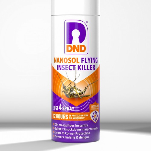 Design a standout label for a Super Effective Insect Killer Spray Design by P.D.S.