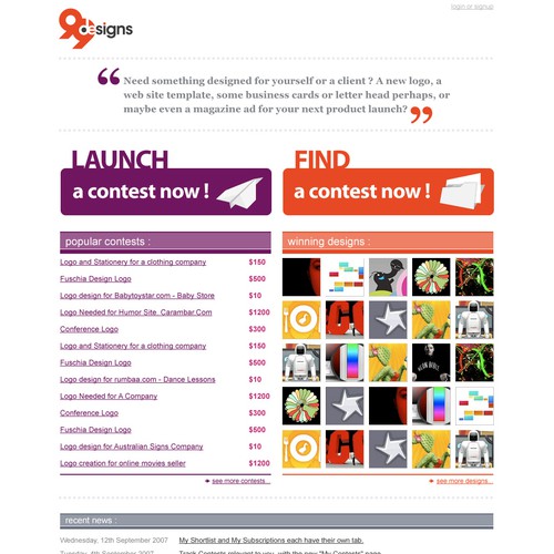 Logo for 99designs Design by ZanderJ