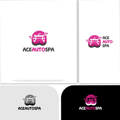 Ace Auto Spa Design by AjiCahyaF