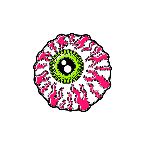 Techno Eyeball Design Design by Digital Man ✅