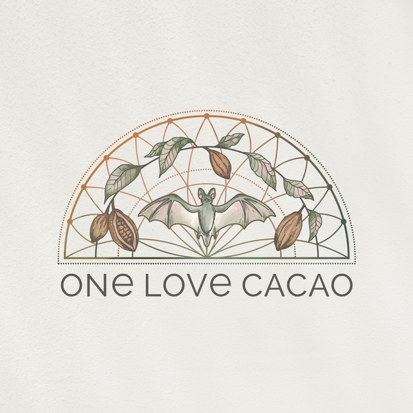 Earthy Logo for Pure Cacao Blocks