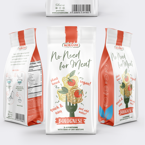 Packaging Project for International plant-based dry mix for International Herbs & Spices Company Design by 1990_design