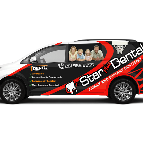  CAR wrap design for Dental office Design by Abraham Lingcon