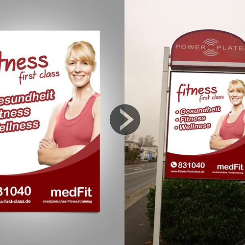 Signage contest entry by magnificent 7&co