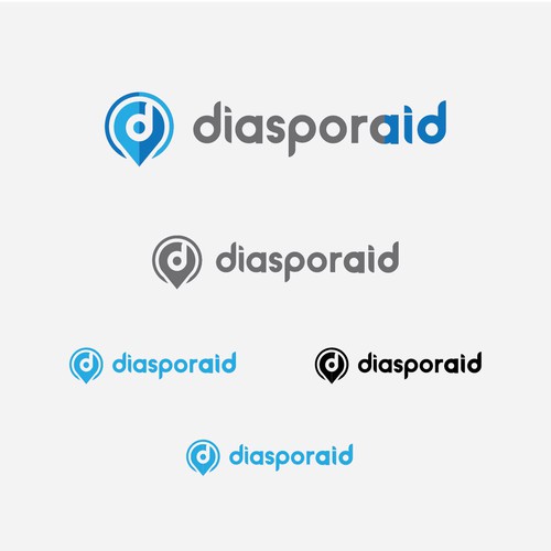 Design a powerful logo for diasporaid, an impact-oriented network/platform for expats Design by JosephA