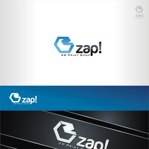 Zap! 3D Print Shop needs a logo Logo design contest