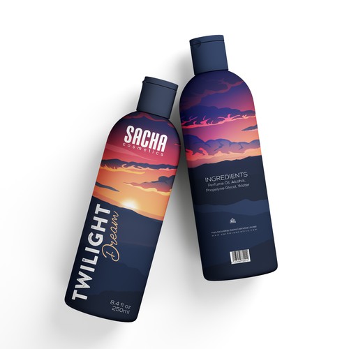 Sacha Body Mist-ontwerp door Miliauskasmarius