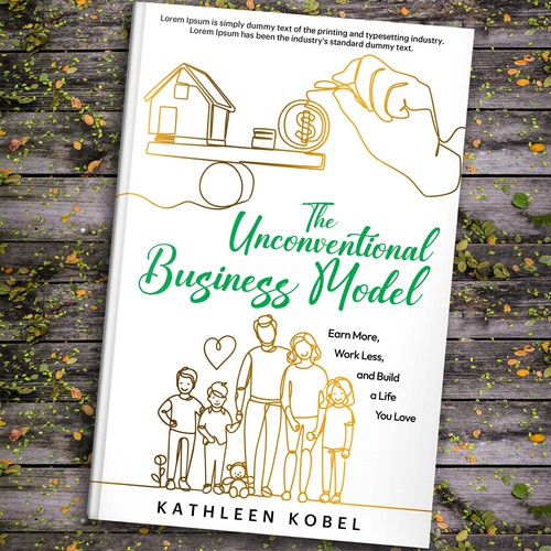 Book Cover Design (The Unconventional Business Model) Design by ~99~