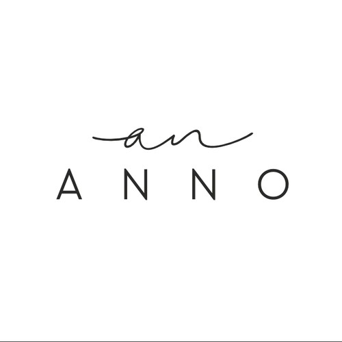 Craft a Unique Wordmark and Monogram for ANNO's Luxury Evening Wear-ontwerp door Leo ♥