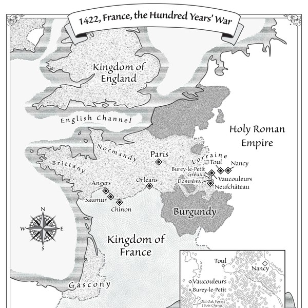 Map for historical novel