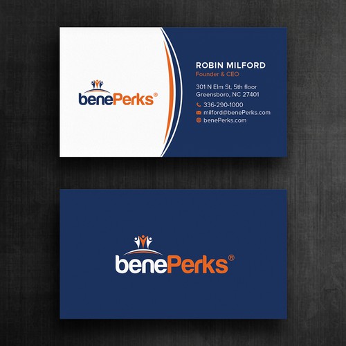 Biz Cards for fast growing company Réalisé par Felix SH