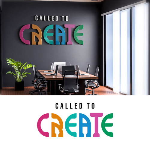 Design di "Called to Create" Logo Design di syafnamedia