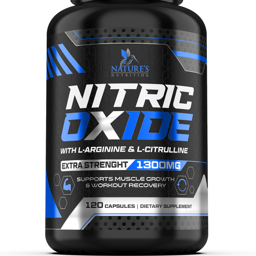 ✝DeSiGnEr✝JOHNさんのNitric Oxide label design needed for Nature's Nutritionデザイン