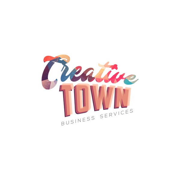 Design by AliceMiming titled "Creative Town Business Services"