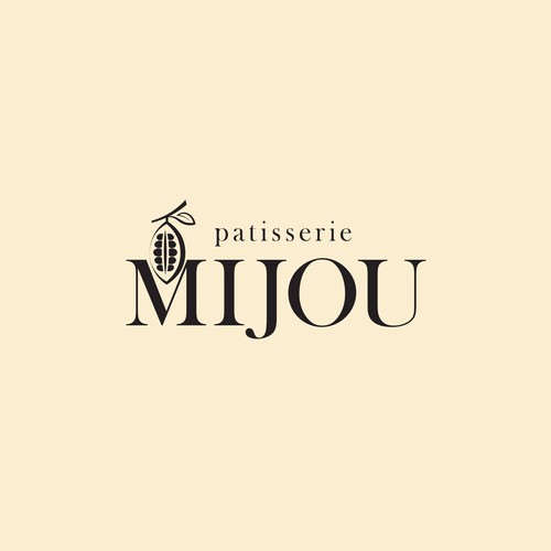 Logo for the modern and creative Patisserie Mijou Design by harivas