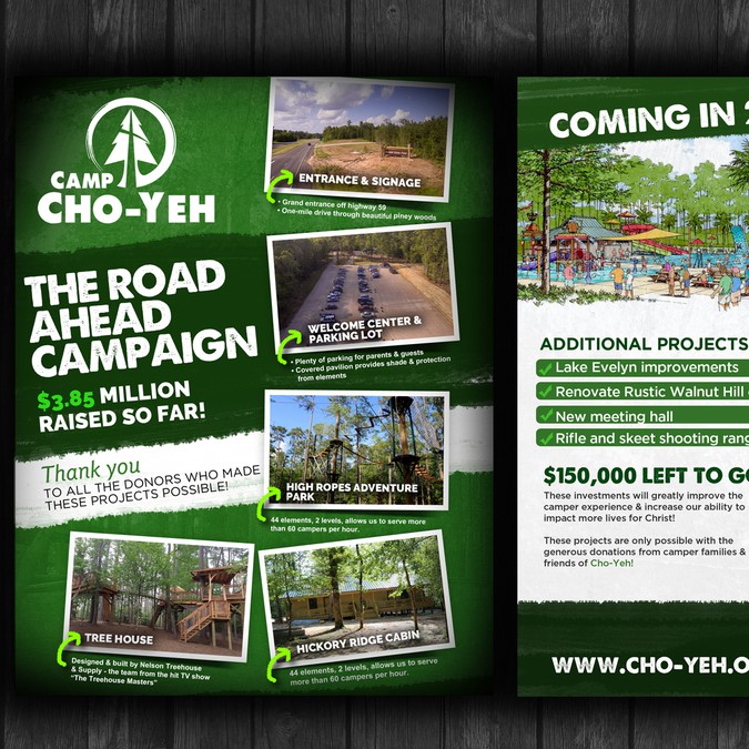 Summer Camp Campaign Flyer