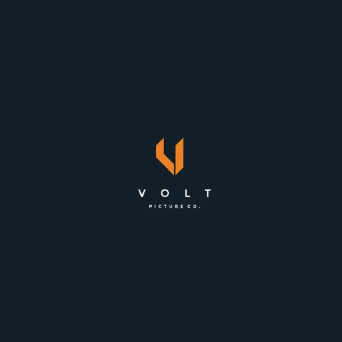 Edgy, modern logo for television production company Design by minimalexa