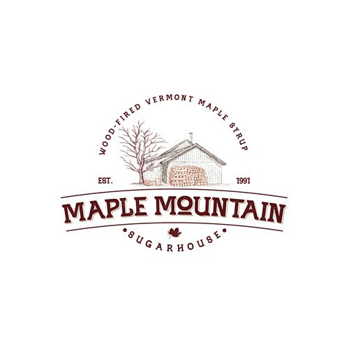 Create a logo for a Vermont Maple Syrup producer that captures this pure, natural & tasty sweetener Design by Petite Plume
