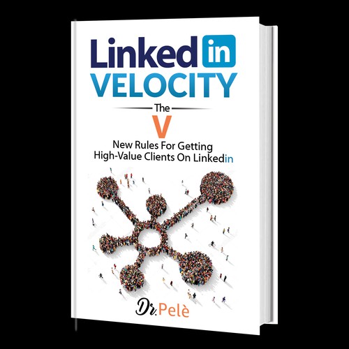 Design the book cover for 'LINKEDIN VELOCITY' Design by Lizaa