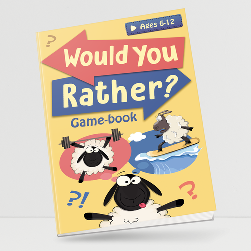 Fun design for kids Would You Rather Game book Réalisé par Krisssmy